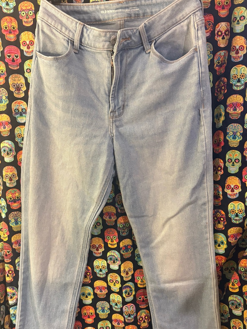 Old Navy Light Wash Straight Leg Jeans